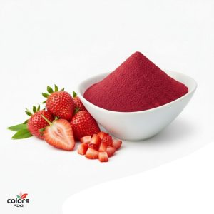 مسحوق الفرولة الطبيعي