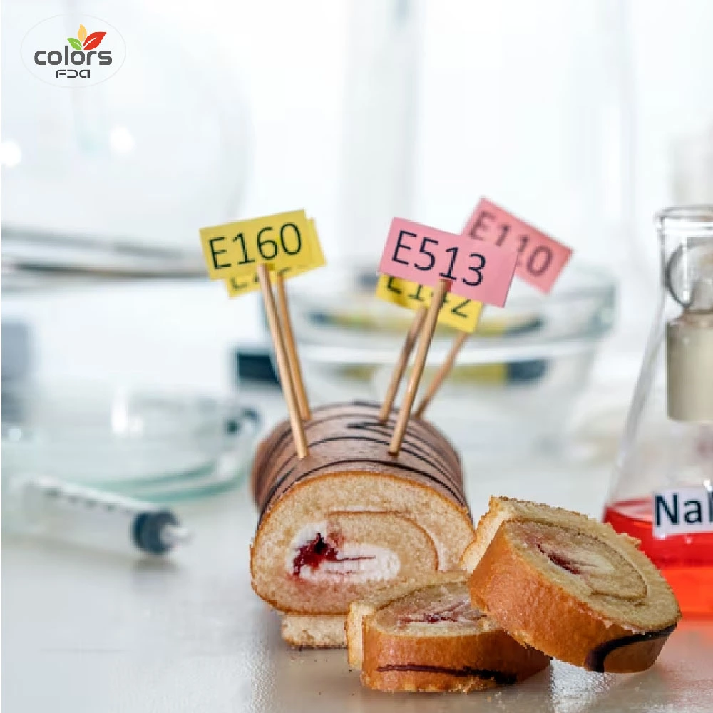 مضافات ومحسنات غذائية معتمدة لرفع جودة واستدامة المنتجات - شركة ColorsFDA