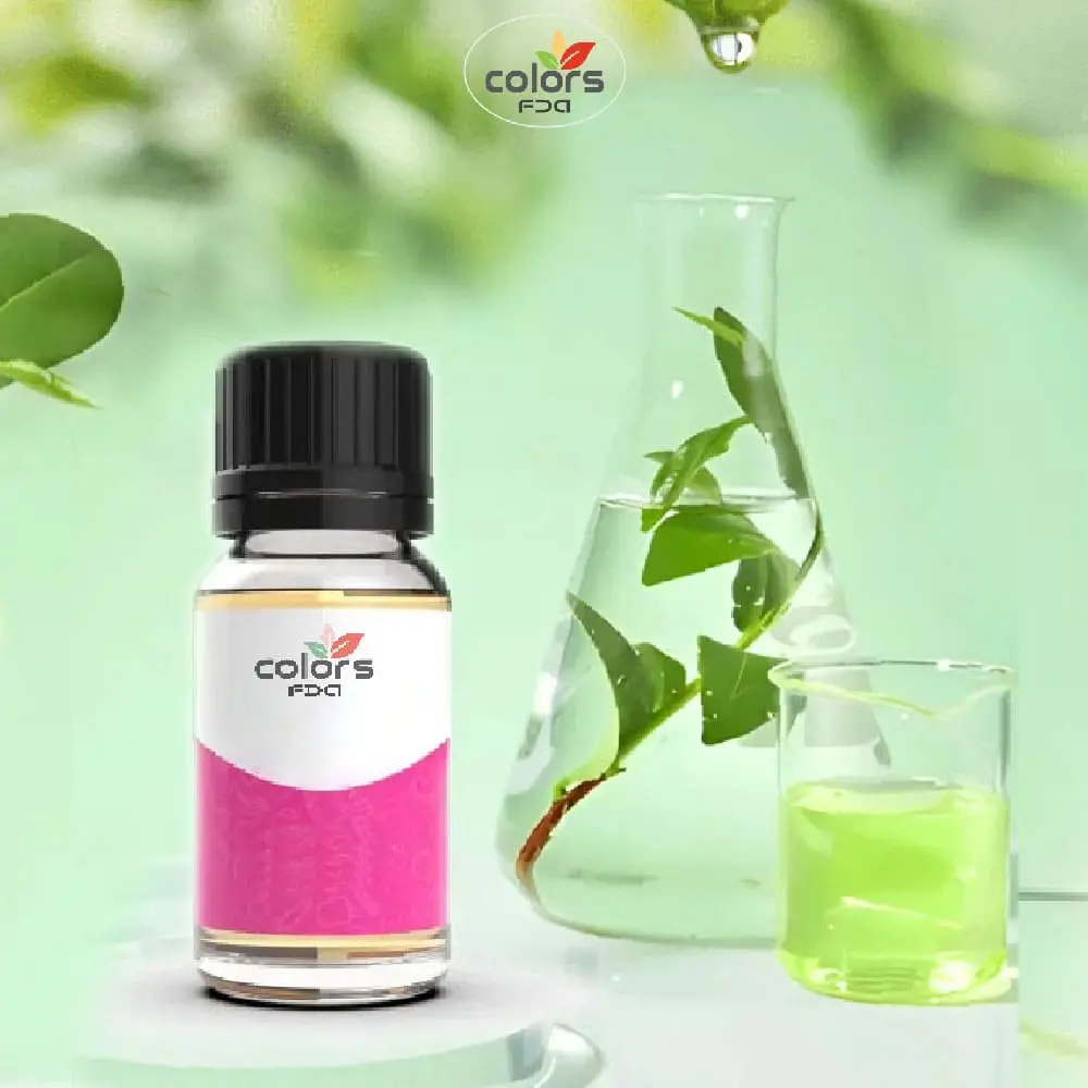 نكهات سائلة ومكونات طبيعية غذائية عالية الجودة من إنتاج شركة ColorsFDA